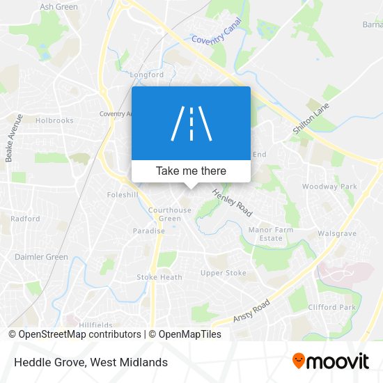 Heddle Grove map