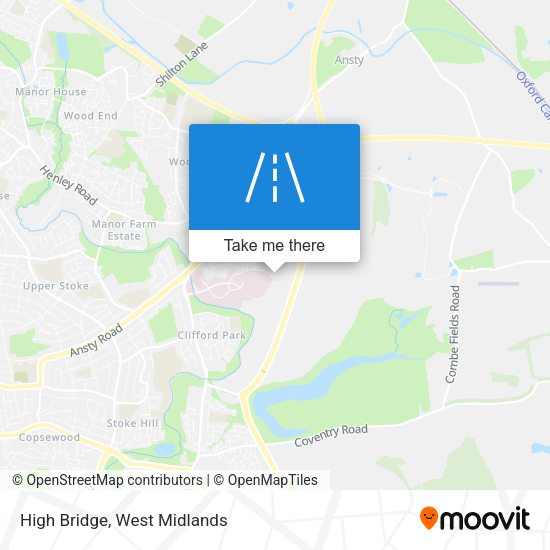High Bridge map