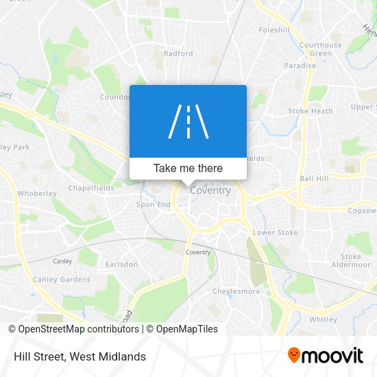 Hill Street map