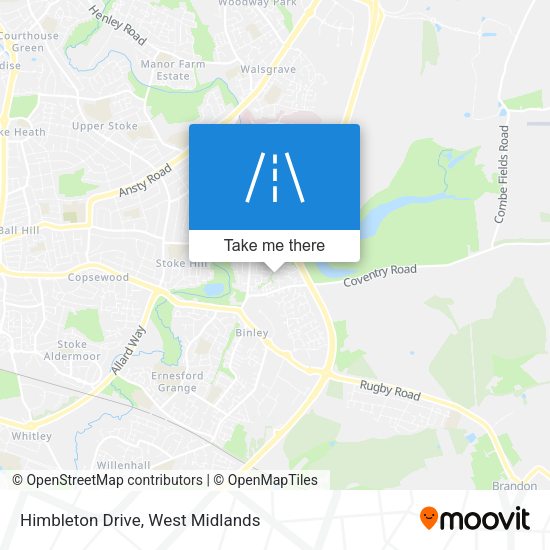 Himbleton Drive map