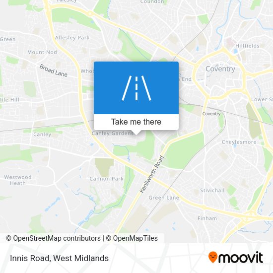 Innis Road map