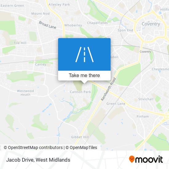 Jacob Drive map