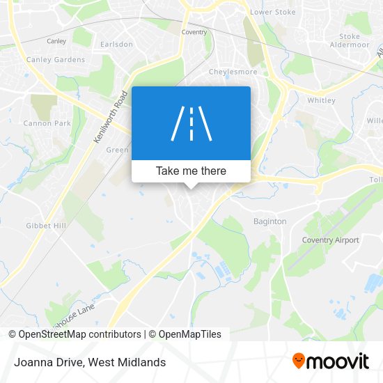 Joanna Drive map