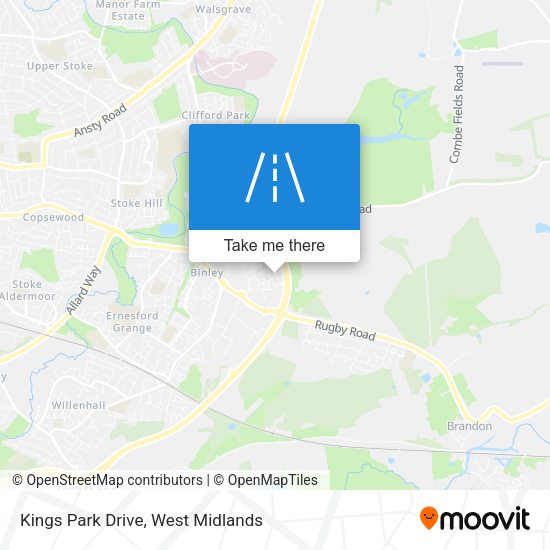 Kings Park Drive map