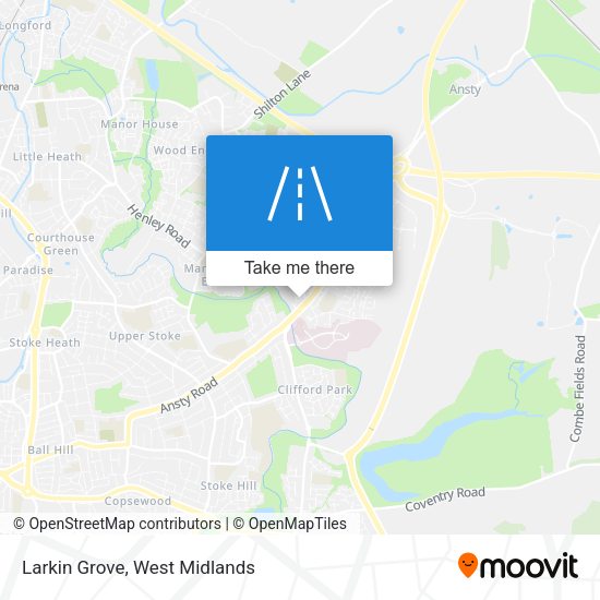 Larkin Grove map