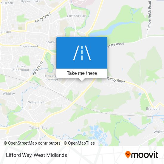 Lifford Way map