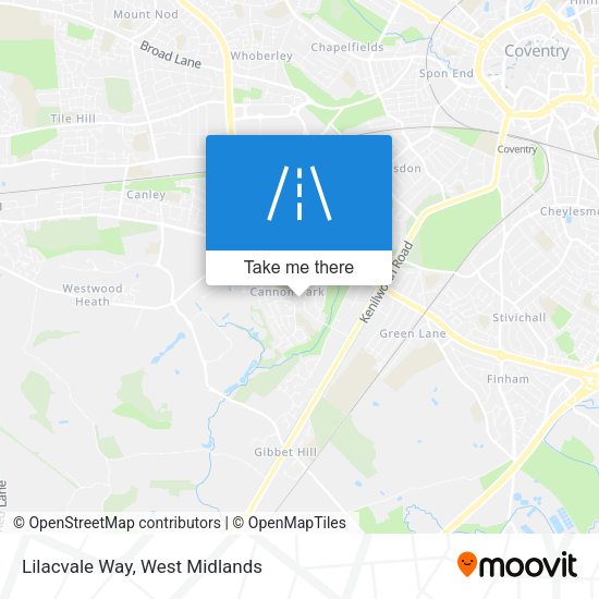 Lilacvale Way map