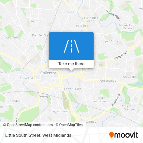 Little South Street map
