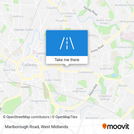 Marlborough Road map