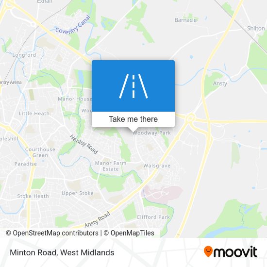 Minton Road map