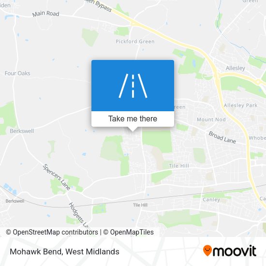 Mohawk Bend map