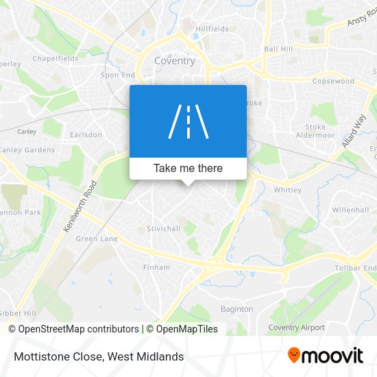 Mottistone Close map