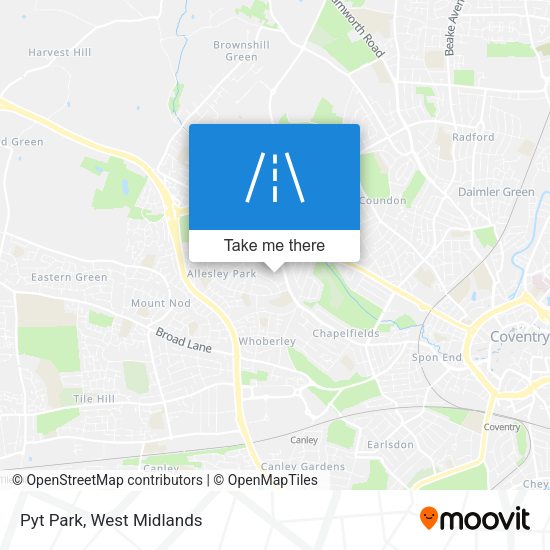 Pyt Park map