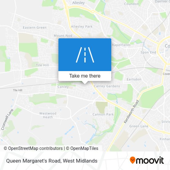 Queen Margaret's Road map