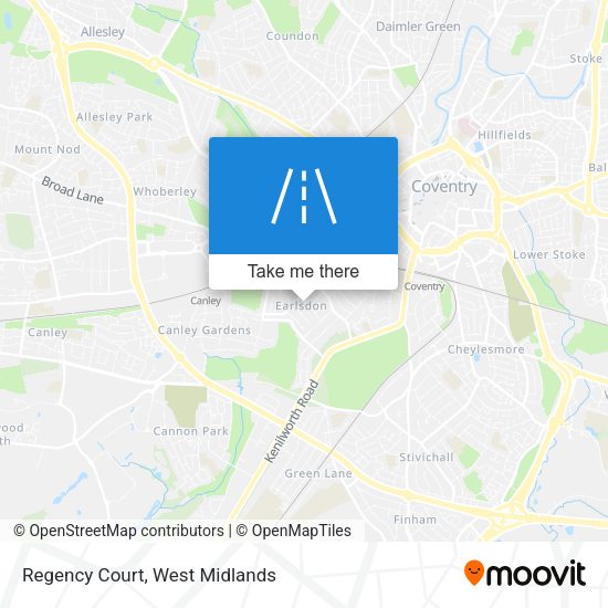 Regency Court map