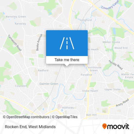 Rocken End map