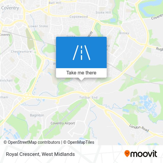 Royal Crescent map