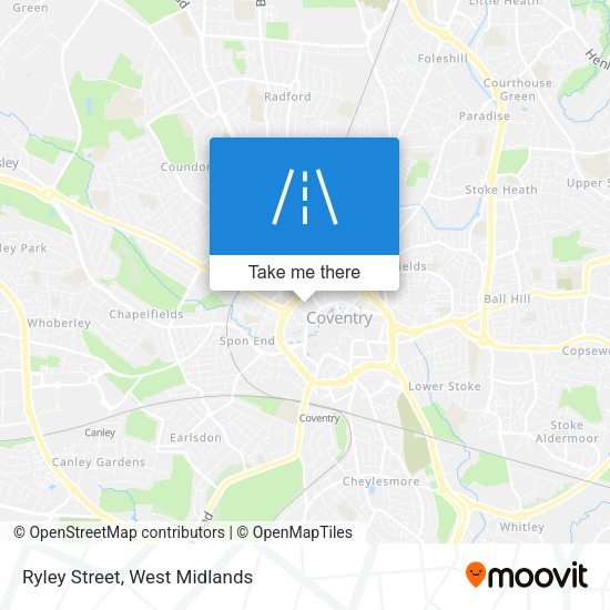 Ryley Street map