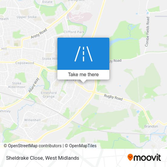 Sheldrake Close map