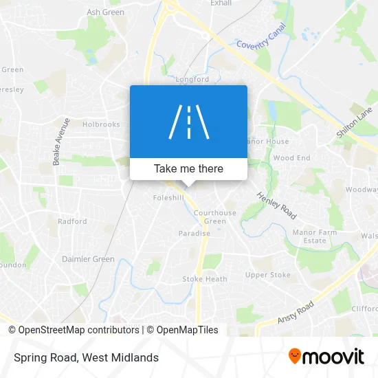Spring Road map