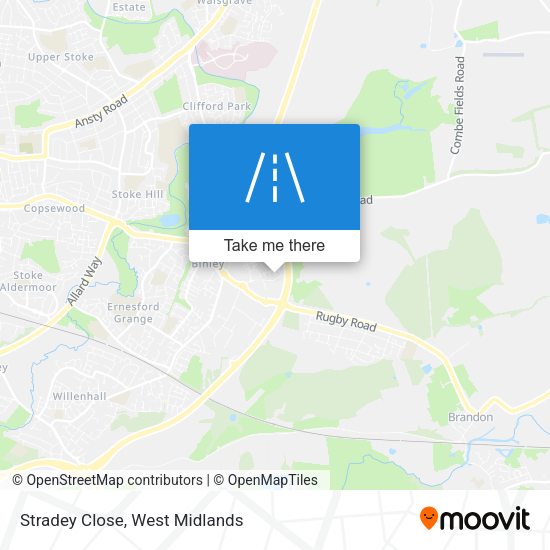 Stradey Close map