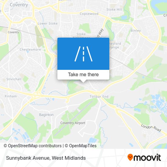 Sunnybank Avenue map