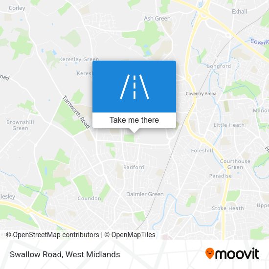 Swallow Road map