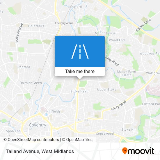 Talland Avenue map