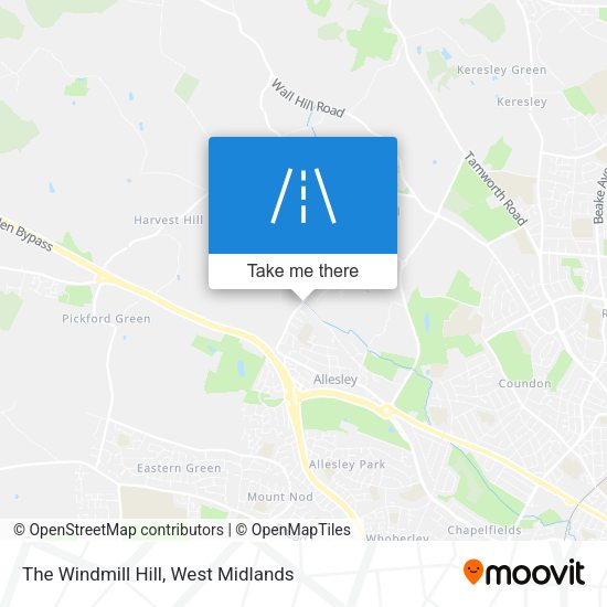 The Windmill Hill map