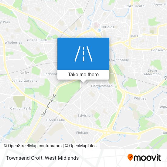 Townsend Croft map