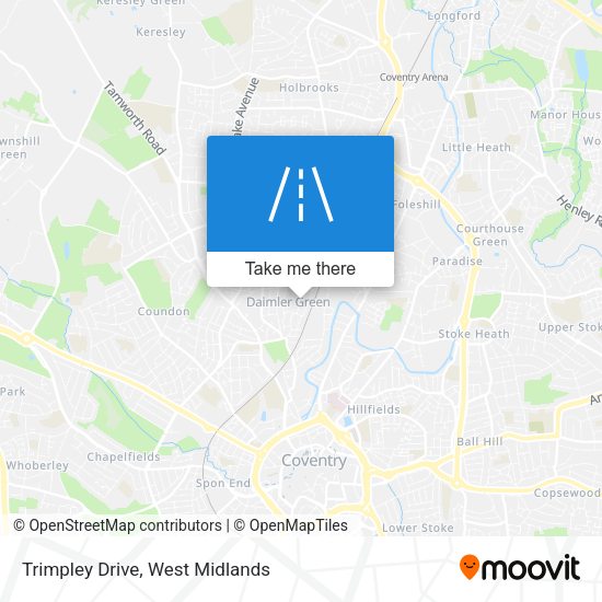 Trimpley Drive map
