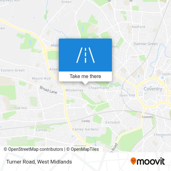 Turner Road map