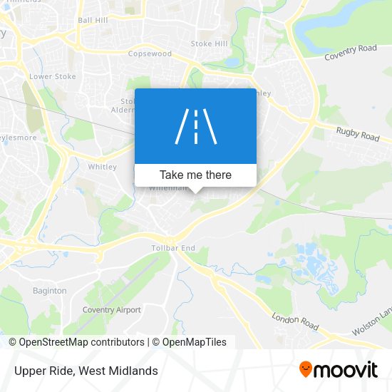 Upper Ride map