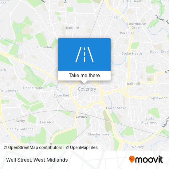 Well Street map