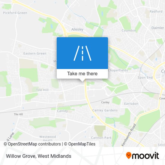 Willow Grove map