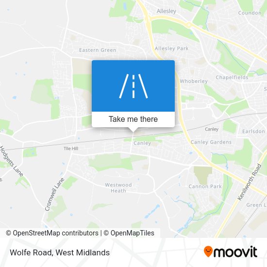 Wolfe Road map