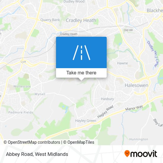 Abbey Road map