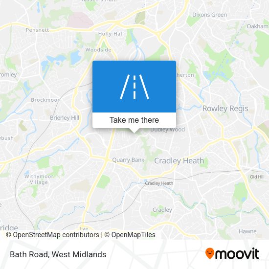 Bath Road map