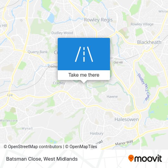 Batsman Close map