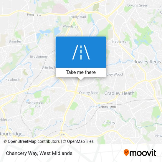 Chancery Way map