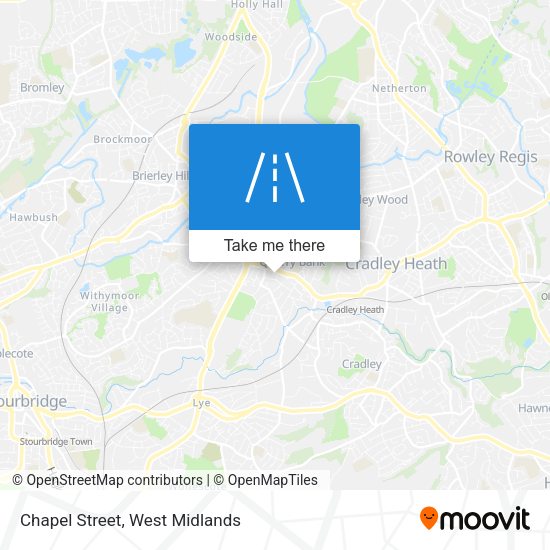 Chapel Street map