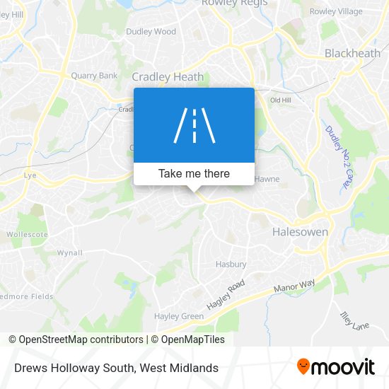 Drews Holloway South map