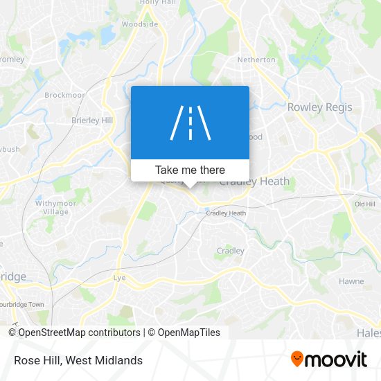 Rose Hill map