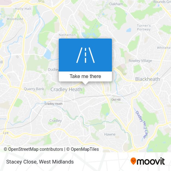 Stacey Close map