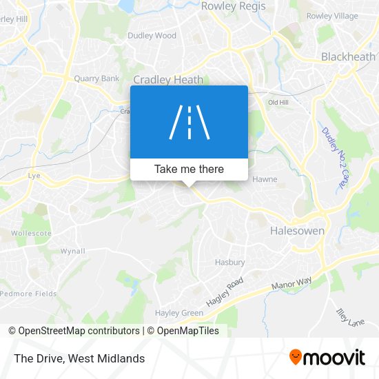 The Drive map