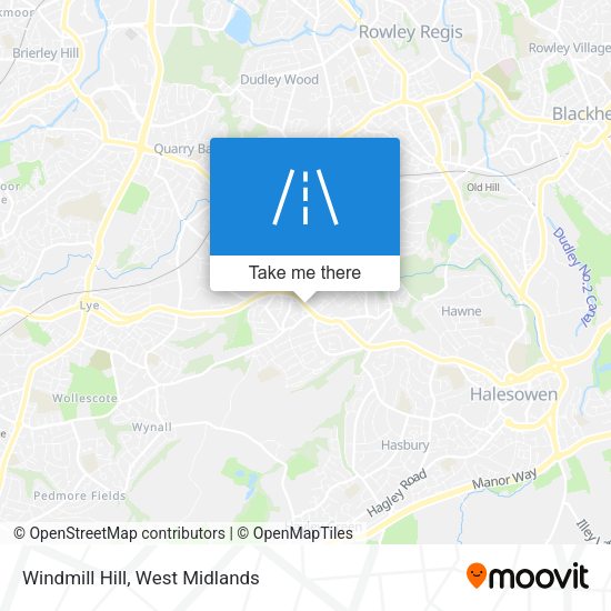 Windmill Hill map