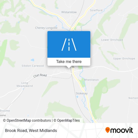 Brook Road map