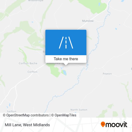 Mill Lane map