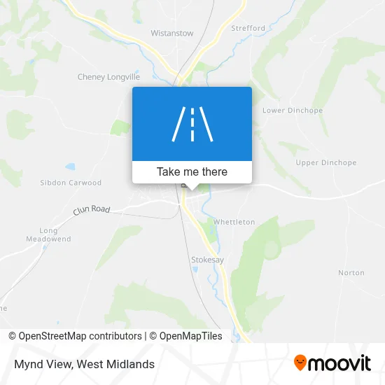 Mynd View map
