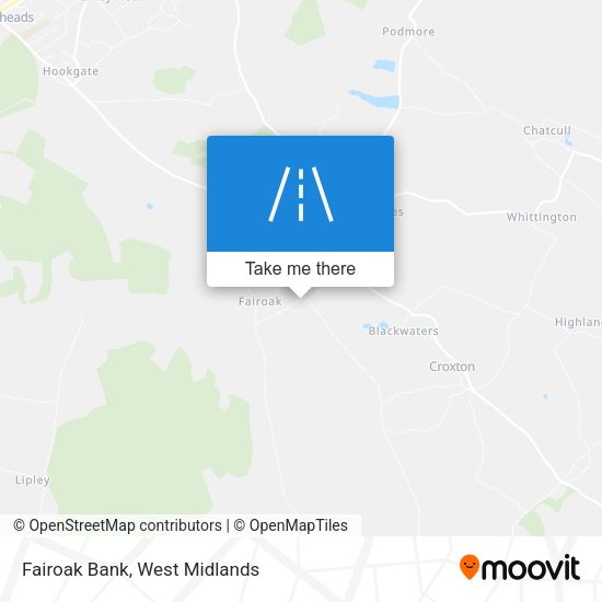 Fairoak Bank map